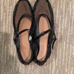 A new day mesh ballet flats